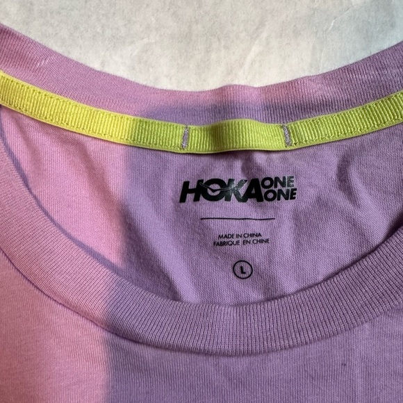Hoka Light Purple Women's Short Sleeve Tee - Picture 9 of 11